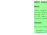 adsciengineering - AdSci Engineering, LLC adsciengineering - AdSci Engineering, LLC