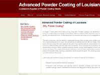 advanced-powder-coating.com powder coating, advanced powder coating, advanced powder coating of Louisiana