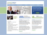 advancedanalytics.org Advanced Statistical Consulting, Statistician, Market Research Consumer/Customer segmentation advancedanalytics.org Advanced Statistical Consulting, Statistician, Market Research Consumer/Customer segmentation
