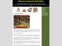 Advanced Sports Nutrition Advanced Sports Nutrition