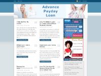 Advance Payday Loan | Get a Payday Loan today