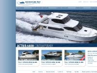 Luxury Hand Crafted Activa Pilothouse Motoryachts - Adventure Bay Motor Yachts