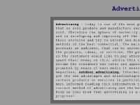 Advertising