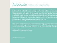 Advocate Consulting; policy and public affairs Advocate Consulting; policy and public affairs