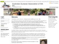 Australian Eurasian Association of WA Inc. Australian Eurasian Association of WA Inc.
