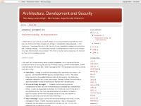 Architecture, Development and Security Architecture, Development and Security