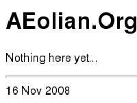 AEolian.Org AEolian.Org