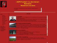 aeprfoot.com Accueil, Historique, Info Equipes