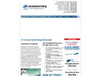 Nationwide Aerial Advertising Campaigns Via Aerial Banners, Aerial Billboards, Skywriting and Nightsigns Nationwide Aerial Advertising Campaigns Via Aerial Banners, Aerial Billboards, Skywriting and Nightsigns