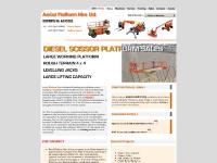 Aerial Platform Hire Ltd. Hire, sales and service of diesel or electric boom, scissor, telehandler nationwide.