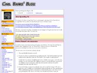 Carl Banks' Blog
