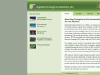 Welcome to Applied Ecological Solutions (AES), Inc.
