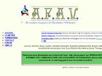 afav.fr ACCUEIL, LE METIER, FORMATIONS
