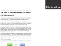 browser, editor, HTML, idiots browser, editor, HTML, idiots
