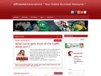 Affiliate Niche Solutions - Making Money Niche Solutions For Online Marketers Affiliate Niche Solutions - Making Money Niche Solutions For Online Marketers