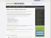 affiliateresources.org affiliate resources, internet marketing resources, affiliate marketing guide
