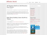 Affiliates World – Affiliate Marketing Affiliates World – Affiliate Marketing
