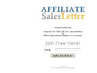 affiliatesalesletters - Affiliate Sales Letter affiliatesalesletters - Affiliate Sales Letter