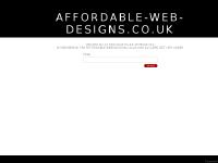 AFFORDABLE-WEB-DESIGNS.CO.UK :: Afmeld dit nyhedsbrev AFFORDABLE-WEB-DESIGNS.CO.UK :: Afmeld dit nyhedsbrev