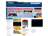 affordableled.com open sign, open signage, open sign for business