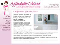 affordablemaid.co.uk domestic,  domestic cleaner, maid