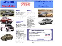 affordrentacar - Afford Rent A Car Home Page