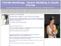 Florida Weddings- Beach Wedding in South Florida Florida Weddings- Beach Wedding in South Florida