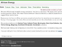 African Energy African Energy