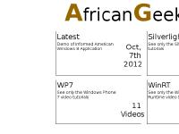 africangeek - African Geek Windows Phone 7 and Silverlight Video Tutorials africangeek - African Geek Windows Phone 7 and Silverlight Video Tutorials