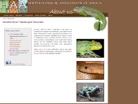 Herptological Association of Africa - HAA Herptological Association of Africa - HAA