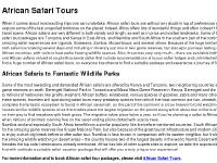 African Safari Packages | African Safaris | African Vacations & Safari Deals African Safari Packages | African Safaris | African Vacations & Safari Deals