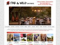 African Safaris, Ecotourism & Accommodation for South And Southern Africa - Far & Wild Safaris African Safaris, Ecotourism & Accommodation for South And Southern Africa - Far & Wild Safaris