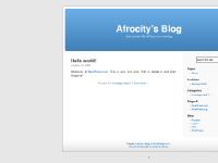 Afrocity’s Blog Afrocity’s Blog