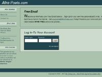 afropoets.com Free African American email account, black email address, african american email
