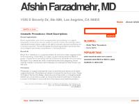 afshinmehr.org Afshin Farzadmehr, Afshin Mehr, Sean Mehr