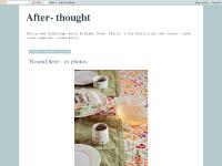 After- thought After- thought