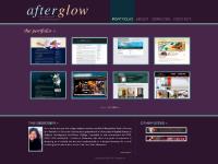 a f t e r g l o w     { a web design and development portfolio }