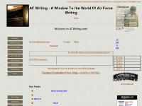 AF Writing - A Window To the World Of Air Force Writing AF Writing - A Window To the World Of Air Force Writing