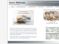 Agco Metalex - Precious Metals Refinery, Silver Buyer, Gold Buyer, Silver Refiner Agco Metalex - Precious Metals Refinery, Silver Buyer, Gold Buyer, Silver Refiner