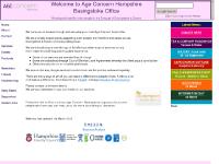 Age Concern Basingstoke Home page Age Concern Basingstoke Home page