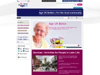 Welcome / Age Concern Bolton — works to promote the well-being of older people and help make later life a fulfilling and enjoyable experience Welcome / Age Concern Bolton — works to promote the well-being of older people and help make later life a fulfilling and enjoyable experience