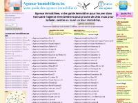 Agence immobiliere, votre guide immobilier pour trouver dans l'annuaire l'agence immobili&egrave;re