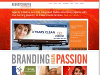 agencycreative.com Dallas advertising agency, dallas advertising agencies, custom website design