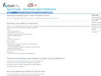 News | AgentScape - Distributed Agent Middleware