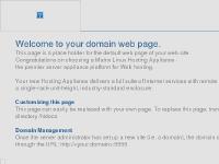 Default Domain Web Page Default Domain Web Page