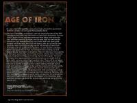 Welcome to The Age Of Iron Welcome to The Age Of Iron