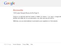 Google Accounts Google Accounts