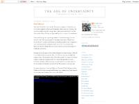 The Age of Uncertainty The Age of Uncertainty