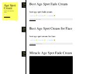 Age Spot Cream Age Spot Cream