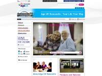 ageuknewcastle.org.uk Age UK Newcastle, older people's charity, services for old people newcastle